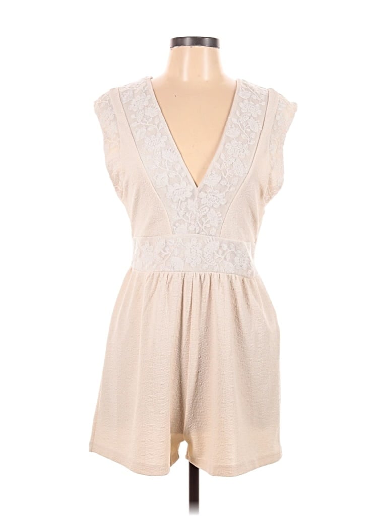 Pre-owned Zara Romper In White