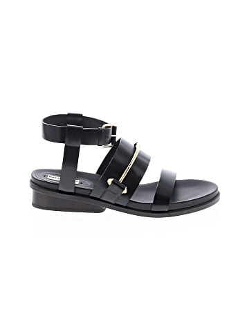 Balenciaga Low Heel Piercing Bar Sandals (view 1)