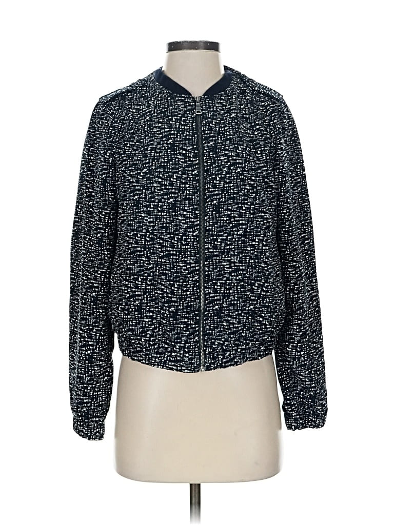 Pre-owned Banana Republic Factory Store Jacket In Blue