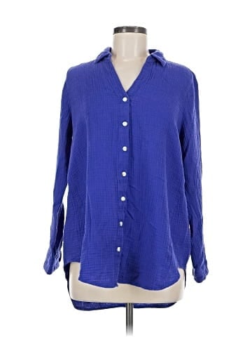 J.Jill Long Sleeve Button-Down Shirt (view 1)