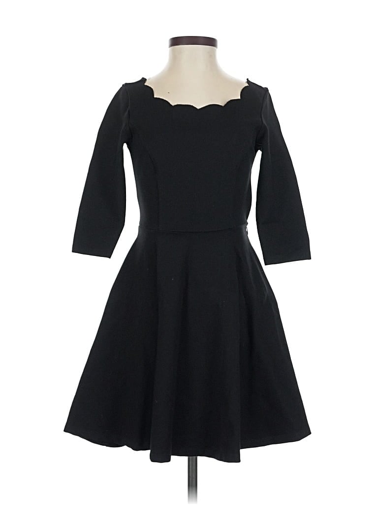 Pre-owned Lulus Cocktail Dress In Black