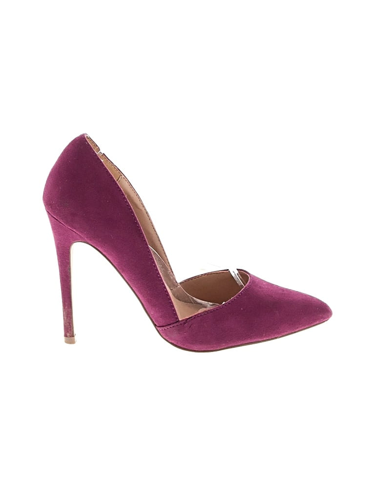 Pre-owned Call It Spring Heels In Purple