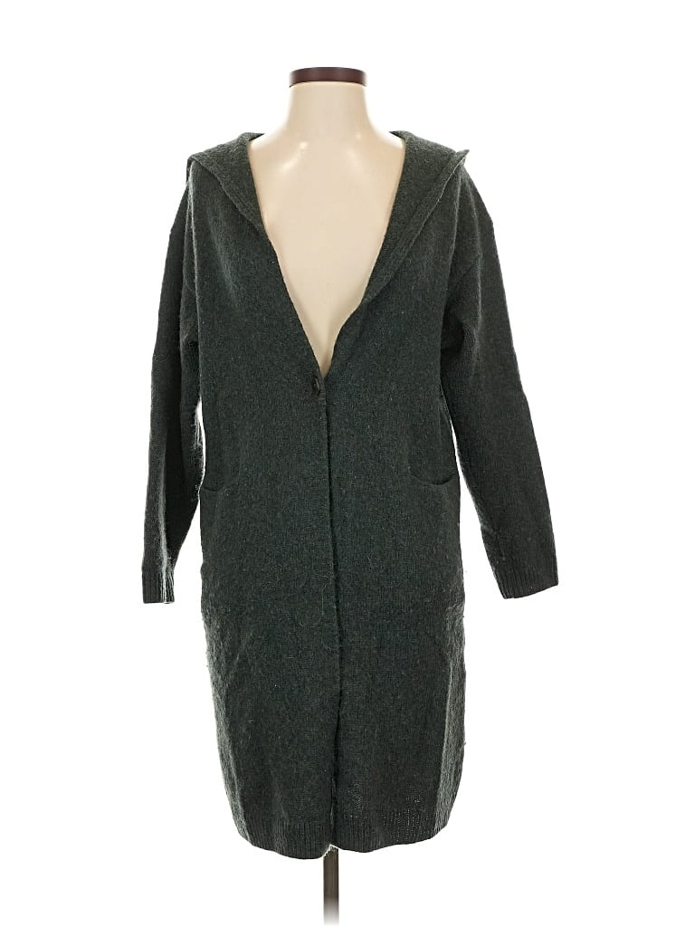 Pre-owned Uniqlo Cardigan Sweater In Gray