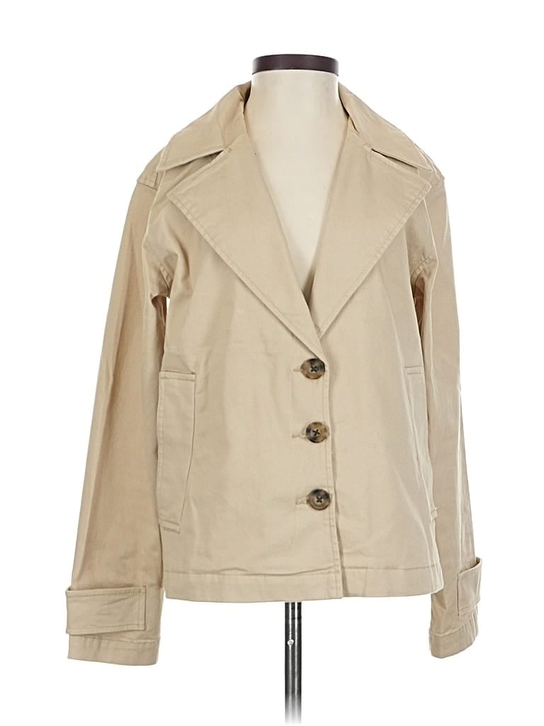 Pre-owned Caslon Jacket In Brown