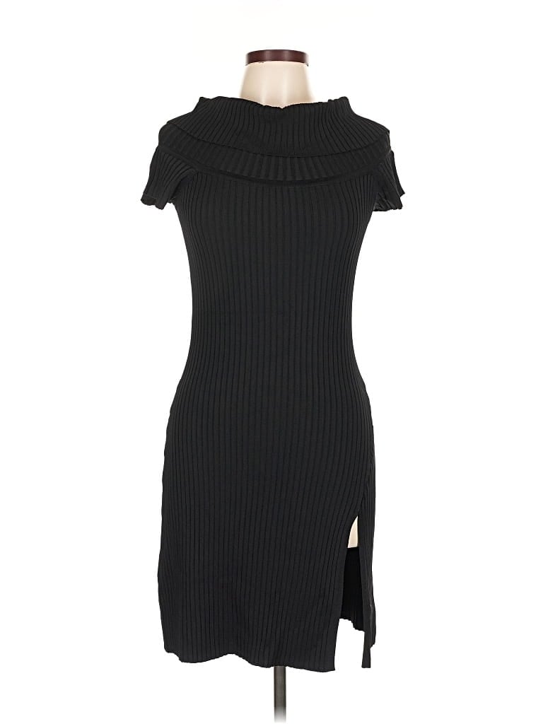 Pre-owned Bcbgmaxazria Casual Dress In Black
