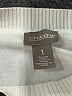 Chico's Ivory Sweatshirt Size Med (1) - photo 7