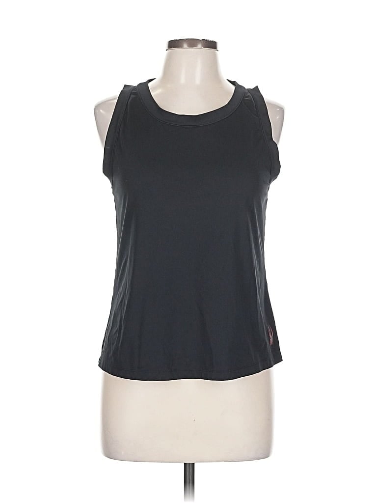 Pre-owned Spyder Sleeveless T-shirt In Gray