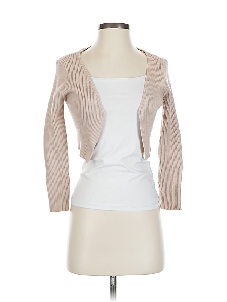 Pre-owned Unbranded Cardigan Sweater In Brown