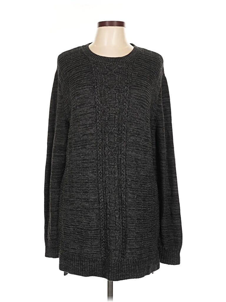 Pre-owned Assorted Brands Pullover Sweater In Gray