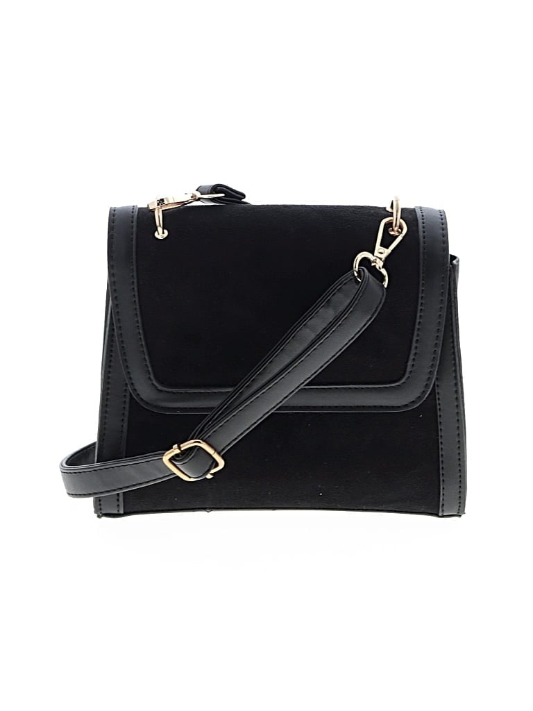 Pre-owned Unbranded Crossbody Bag In Black