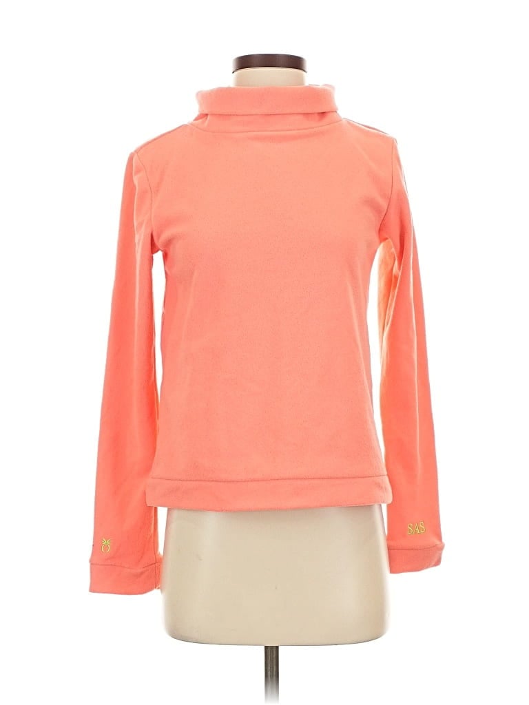 Pre-owned Dudley Stephens Fleece Jacket In Orange