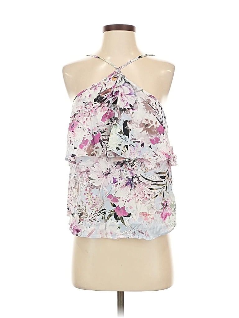 Pre-owned Willow & Clay Sleeveless Blouse In Pink