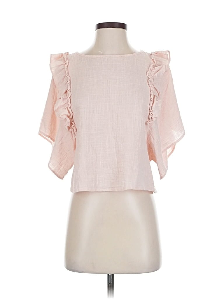 Pre-owned Hyfve 3/4 Sleeve Blouse In Pink