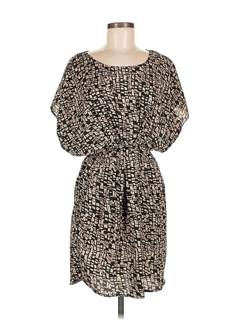 Pre-owned Bar Iii Casual Dress In Brown