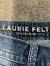 Laurie Felt Stars Blue Jeans Size 10 - photo 7