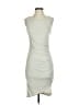 Leith Solid Gray Casual Dress Size S - photo 1