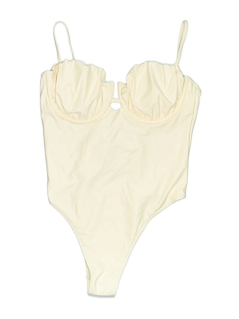 Cupshe One Piece Swimsuit In White