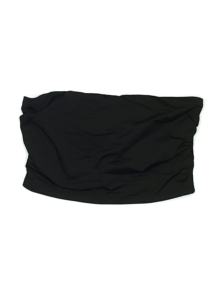 Pre-owned Bondi Born Swimsuit Top Black Swimwear