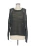 Unio Metallic Gray Pullover Sweater Size M - photo 1