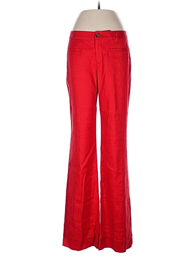 Pre-owned Cabi Linen Pants In Red