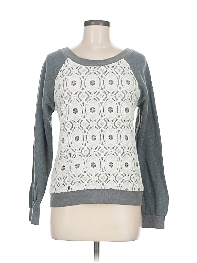 Pre-owned Sam & Lavi Pullover Sweater In Gray