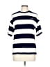 Assorted Brands Stripes Blue Short Sleeve T-Shirt Size L - photo 1