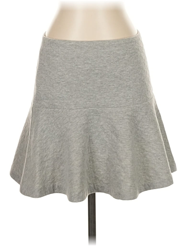 Pre-owned Ann Taylor Loft Casual Skirt In Gray