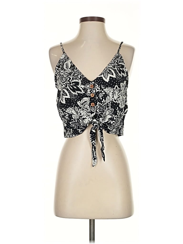 Pre-owned Patrons Of Peace Sleeveless Blouse In Black