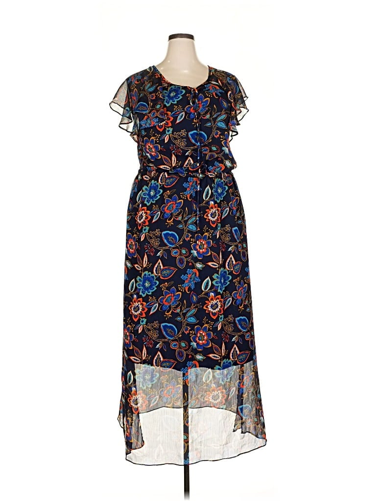 Pre-owned A New Day Casual Dress In Blue