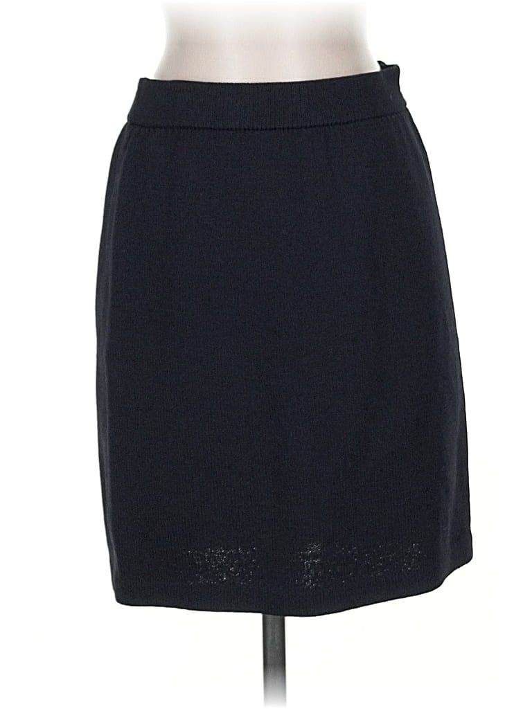 Pre-owned St. John Basics Casual Skirt In Black