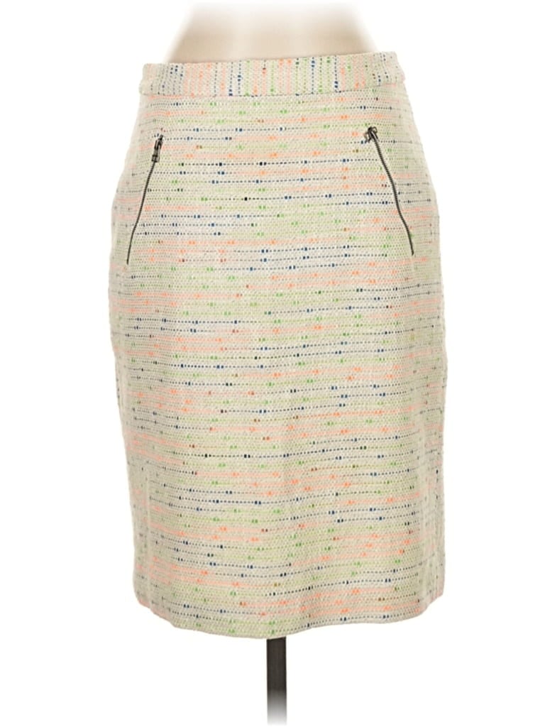 Pre-owned Halogen Formal Skirt In Brown