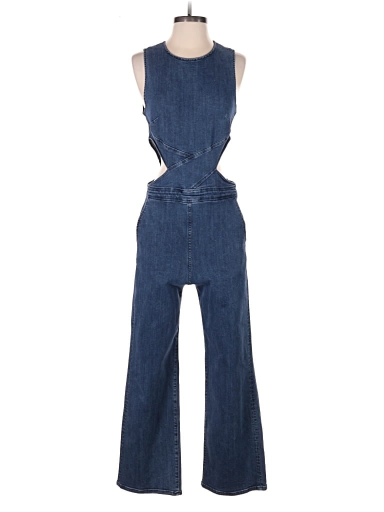Pre-owned 3x1 Jumpsuit In Blue