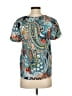 J.Crew Teal Short Sleeve Blouse Size 0 - photo 2
