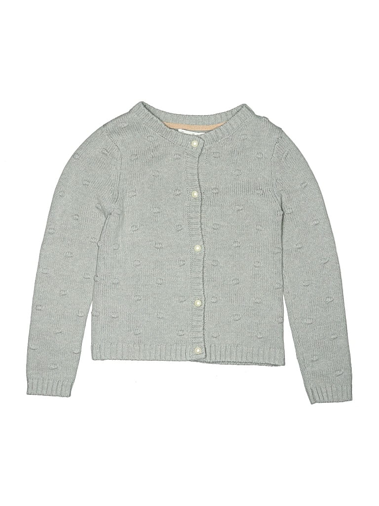 Pre-owned Tommy Bahama Kids' Cardigan Sweater In Gray
