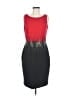 Andrew Marc Color Block Red Cocktail Dress Size 8 - photo 1