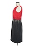 Andrew Marc Color Block Red Cocktail Dress Size 8 - photo 5