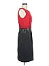 Andrew Marc Color Block Red Cocktail Dress Size 8 - photo 4