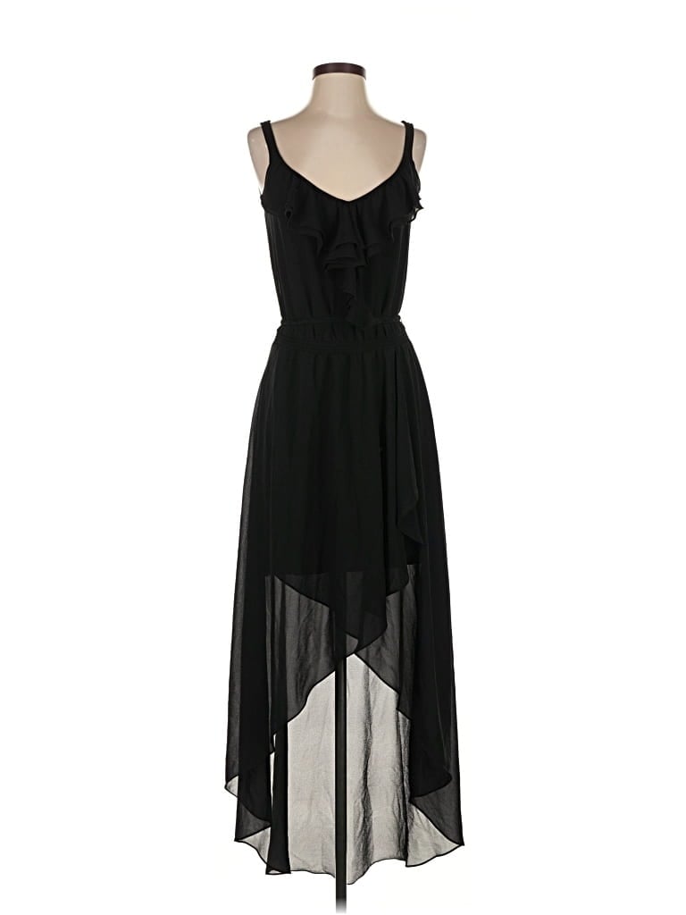Pre-owned Caché Cocktail Dress In Black
