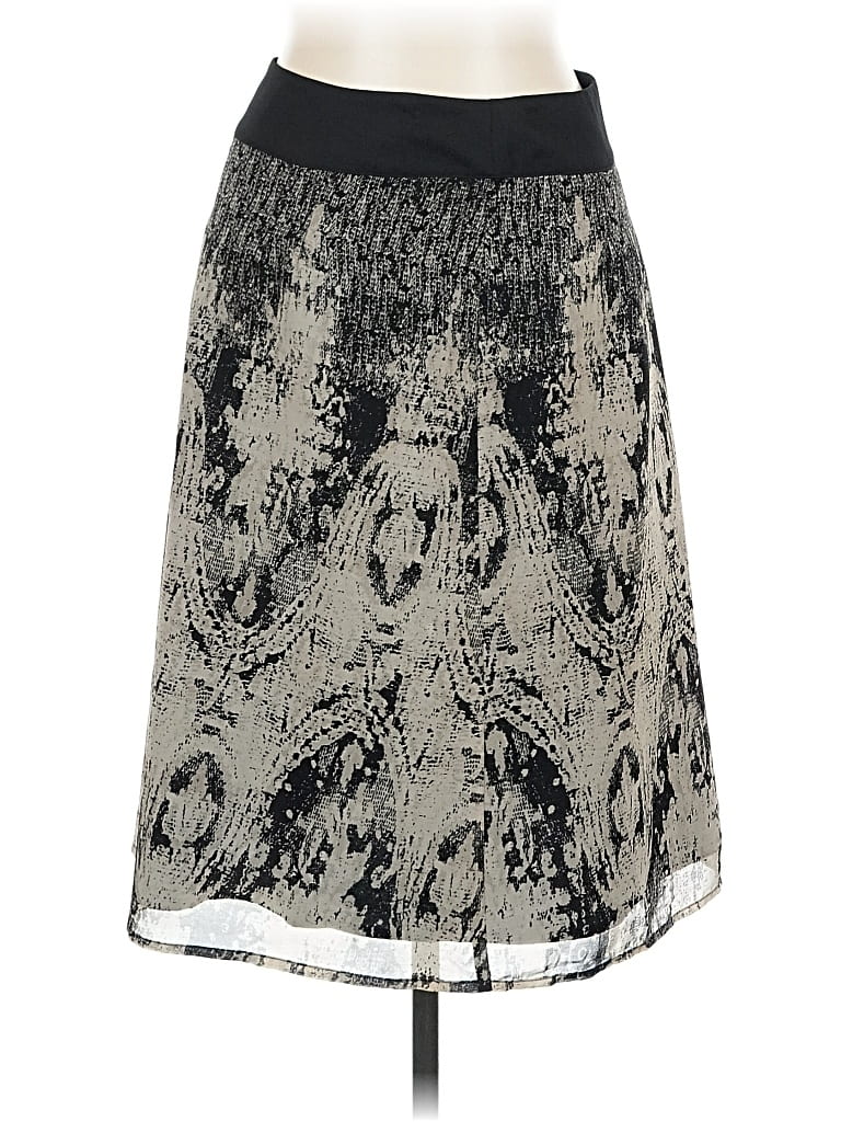 Pre-owned Tribal Casual Skirt In Black