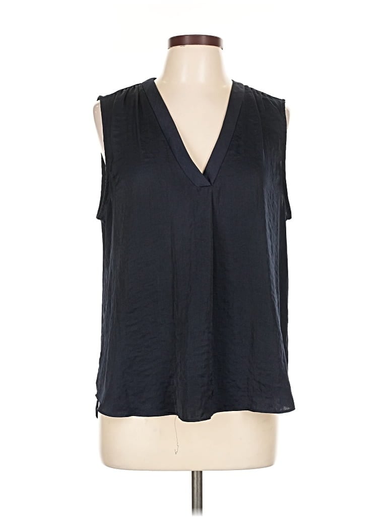 Pre-owned Vince Camuto Sleeveless T-shirt In Black