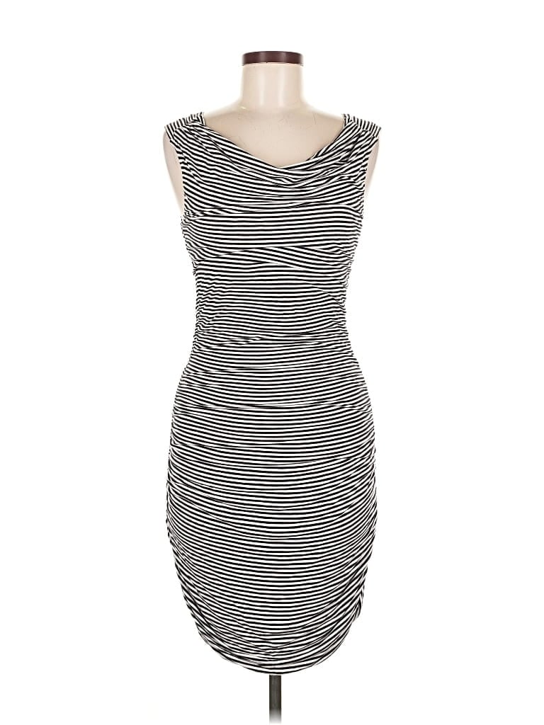 Pre-owned H&m Casual Dress In Gray