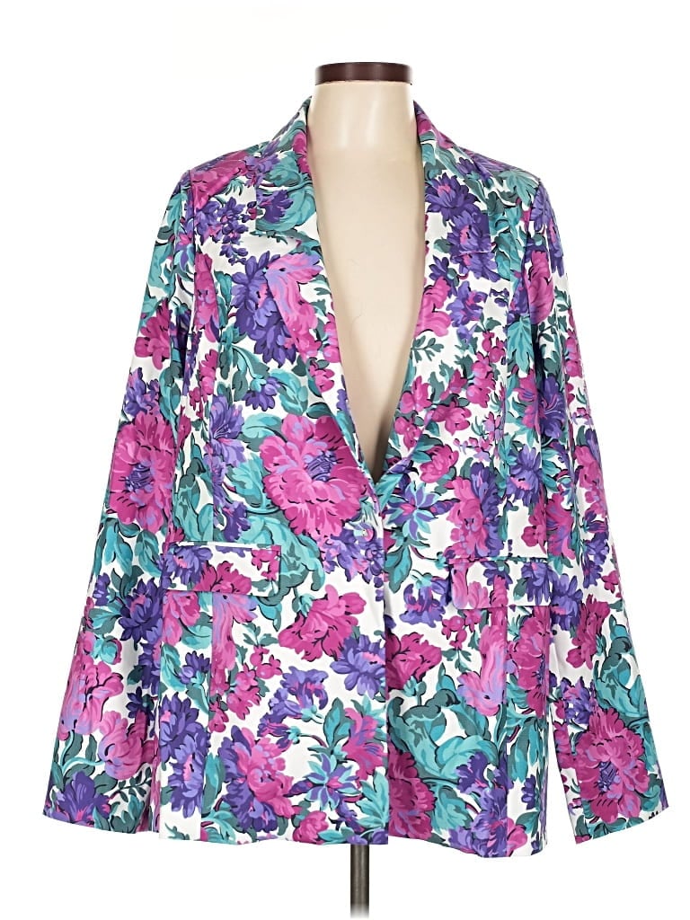 Show Me Your Mumu Blazer Jacket In Purple