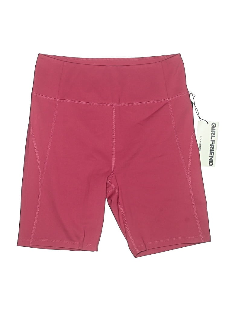 Girlfriend Collective Athletic Shorts In Red