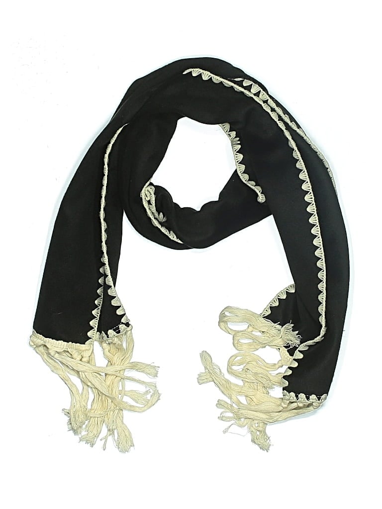 Pre-owned Unbranded Scarf In Black