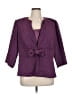 Another Thyme 100% Polyester Purple Blazer Size 16w - photo 1