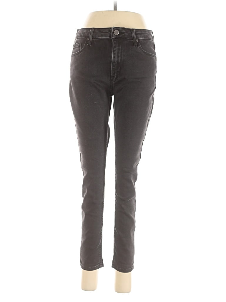 Pre-owned Just Black Jeans In Gray