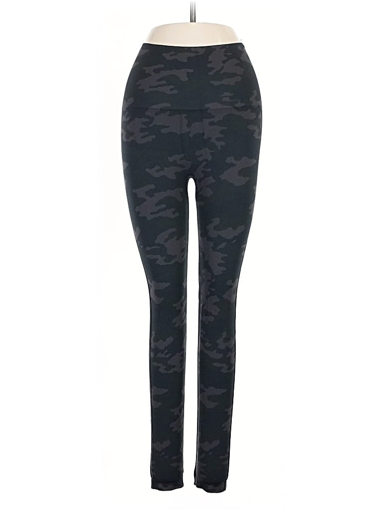 Pre-owned Spanx Active Pants In Black