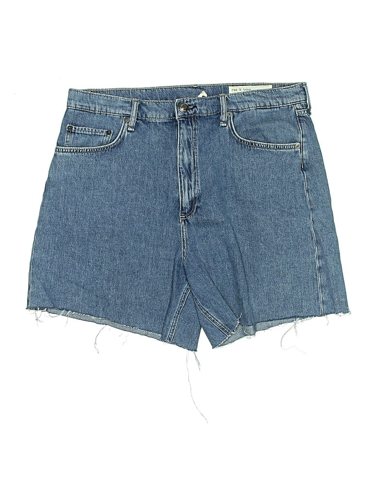 Pre-owned Rag & Bone Denim Shorts In Blue