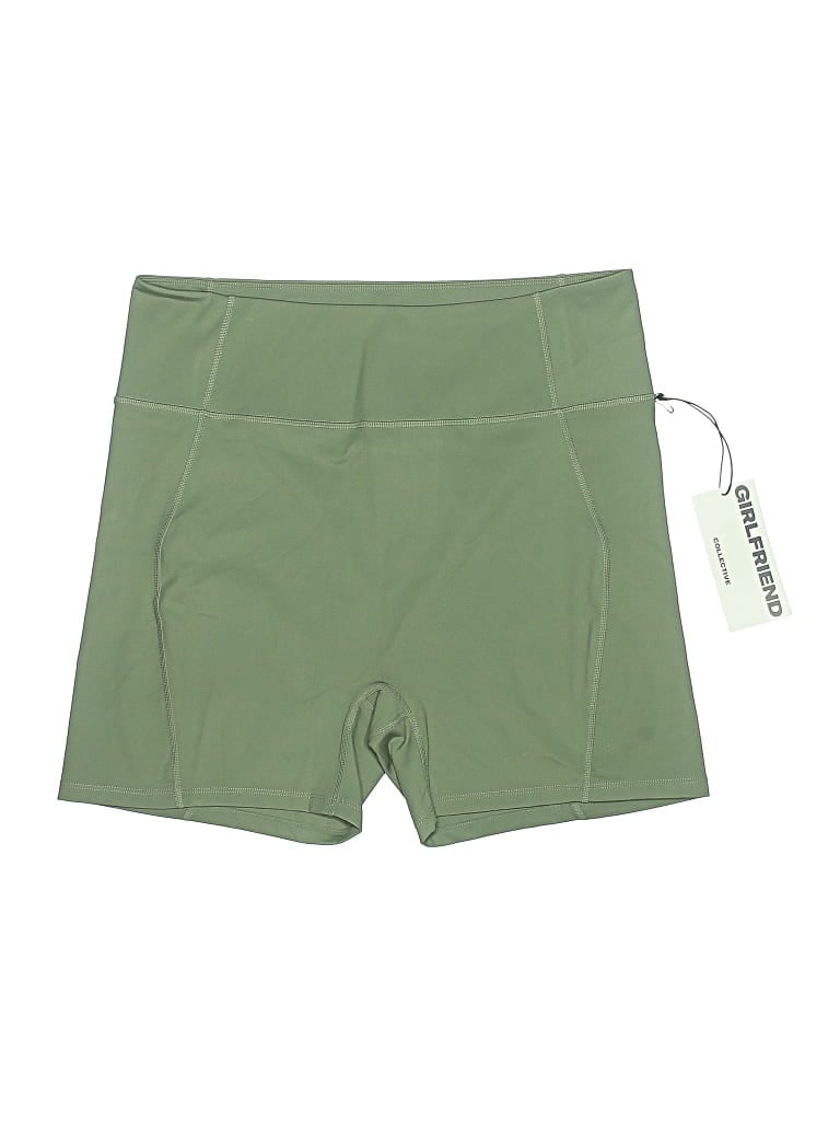 Girlfriend Collective Athletic Shorts In Green
