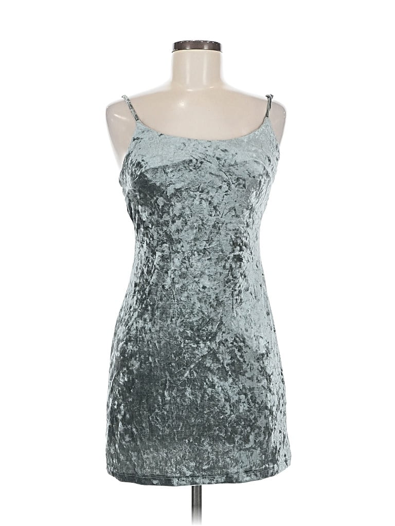 Pre-owned Forever 21 Cocktail Dress In Silver